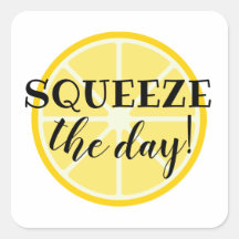 Squeeze the Day ! Citron à thème