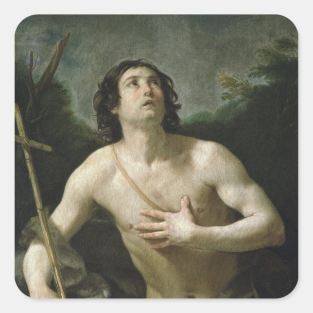 Sticker Carré St. John the Baptist, c.1635-40 (Devant)