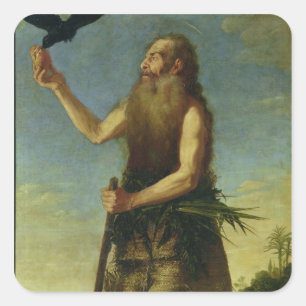 Sticker Carré St. Onuphrius (huile sur toile)