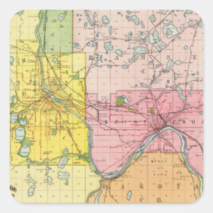 Sticker Carré St. Paul, Minneapolis, Minnesota