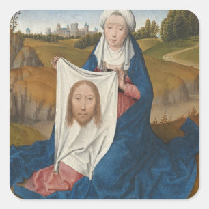 Sticker Carré St. Veronica, c.1470-1475 (huile sur panneau)