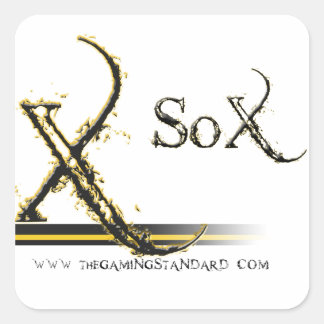 Sticker Carré standard de jeu