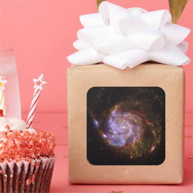 Sticker Carré Starbirth in the Pinwheel : Galaxy M101 (Fête)