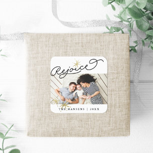 Sticker Carré Starred Rejoice Photo de vacances