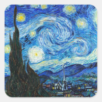 Starry Night Vincent Van Gogh paysage art