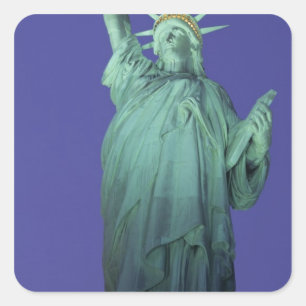 Sticker Carré Statue de la Liberté, New York, États-Unis