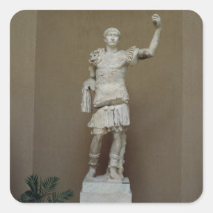 Sticker Carré Statue de l'empereur Trajan (ANNONCE 53-117)