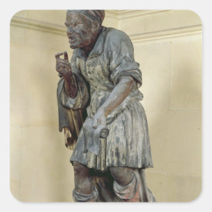 Sticker Carré Statue d'Ésope