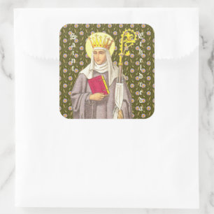 Sticker Carré Ste. Etheldreda (Audrey) (P 003)