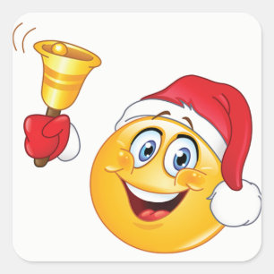 STICKER CARRÉ *STICKER DE NOËL* AVEC **IMOGI SANTA CLAUS**