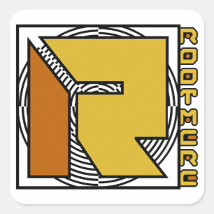Sticker Carré Sticker, Musique Rootmere