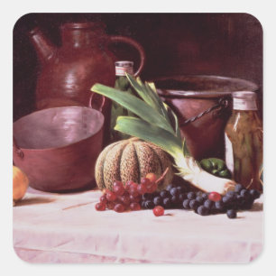 Sticker Carré Still Life, 1909