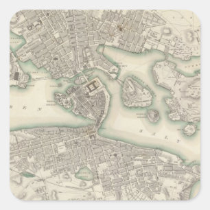 Sticker Carré Stockholm