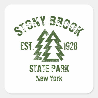 Sticker Carré Stony Brook State Park New York