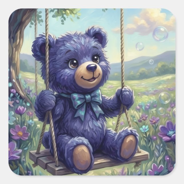 Sticker Carré StoryBookCharm3 (Devant)