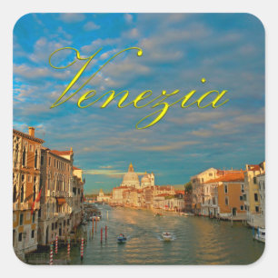 Sticker Carré Stunning ! Venezia Grand Canal Venice