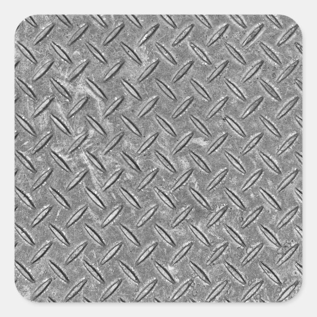 Sticker Carré Sublimation d'enveloppes de tombeur maigre en méta (Devant)