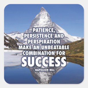 Sticker Carré SUCCÈS - Motivation