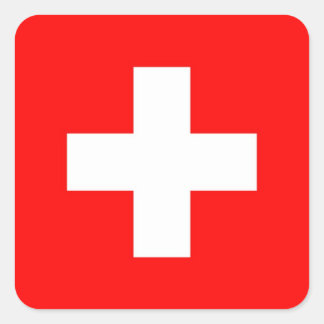 STICKER CARRÉ SUISSE