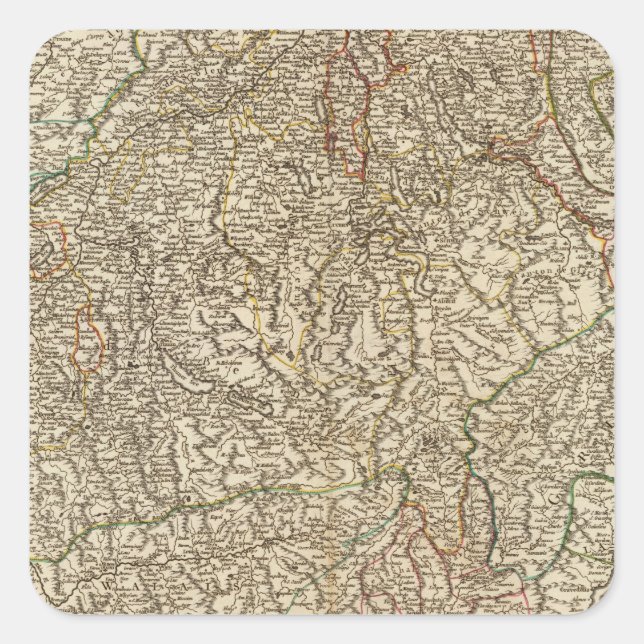 Sticker Carré Suisse 13 (Devant)