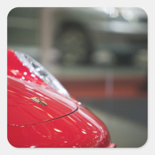 Sticker Carré SUISSE, GENÈVE : 75e Auto 2 Genève