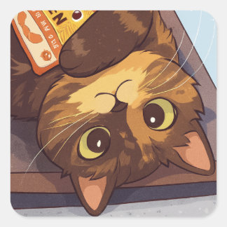 Sticker Carré Suki Loves Ramen Noodles