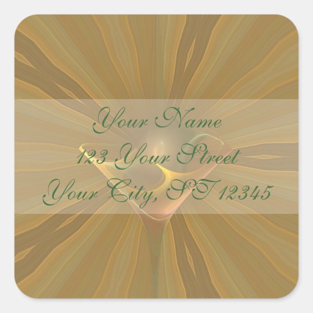 Sticker Carré Suntini Faery Martini (Devant)