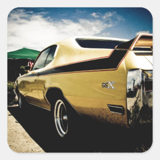 Sticker Carré Super Buick GSX Muscar