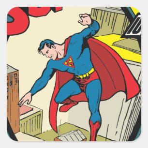 Sticker Carré Superman (histoire complète)