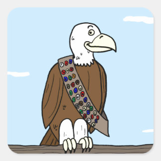 Sticker Carré Superperformants animaux