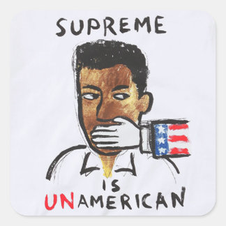 Sticker Carré supreme