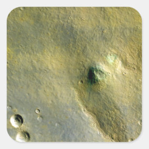 Sticker Carré Surface de Mars