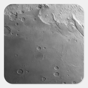 Sticker Carré Surface de Mars 2