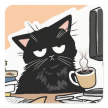 Surtravaillé et surchargé de caféine