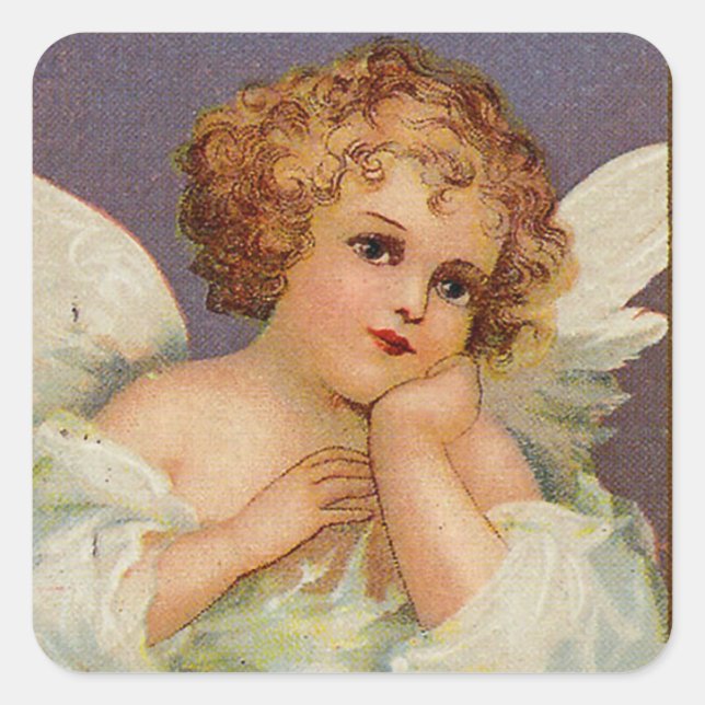 Sticker Carré Sweet Angel (Devant)