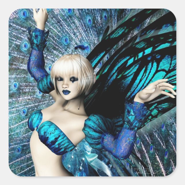 Sticker Carré Sweet Vanity (Devant)