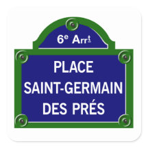 Symbole de la place Saint-Germain des Prés, Paris