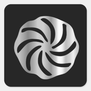 Sticker Carré Symbole religieux de Hetanism- d'Arménien