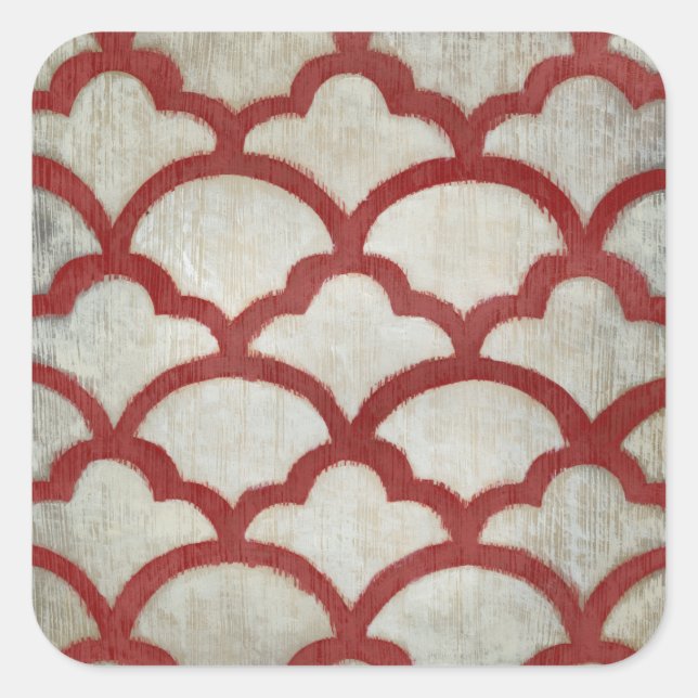 Sticker Carré Symétrie spectrale VII (Devant)