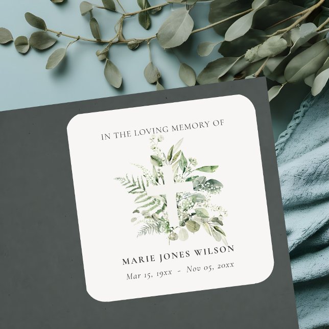 Sticker Carré Sympathie du Mémorial de la faune Eucalyptus Ferme (Créateur téléchargé)