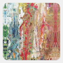 Symphonie du Chaos - Palette de l’artiste Abstrait