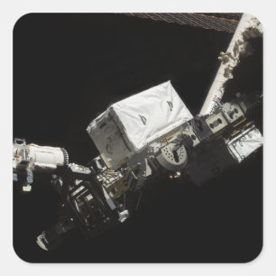 Sticker Carré Système de manipulateur à distance bras robotique