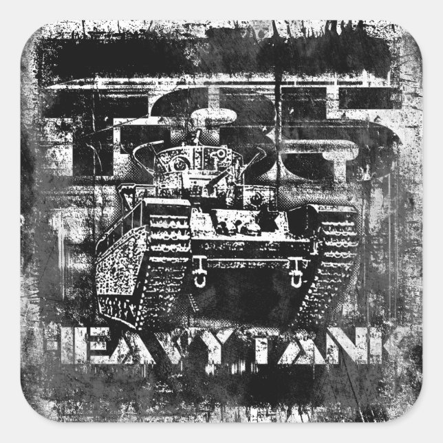 Sticker Carré T-35 (Devant)