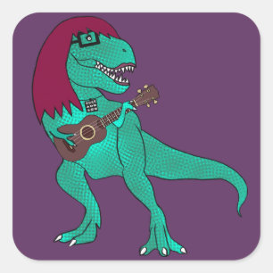 Sticker Carré T-Rex ADH