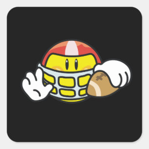 Sticker Carré T-shirts et cadeaux de football
