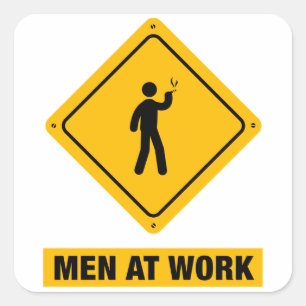 Sticker Carré Tabagisme