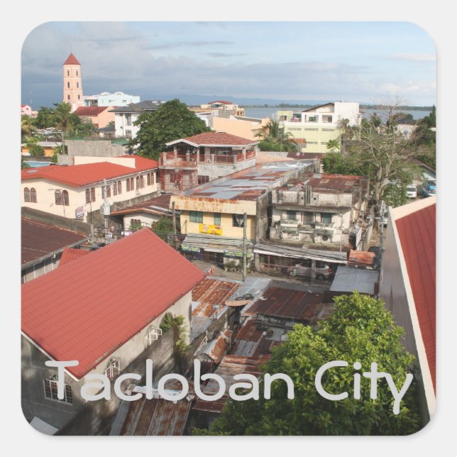 Sticker Carré Tacloban (Devant)
