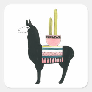 Sticker Carré Taco à propos d'amour