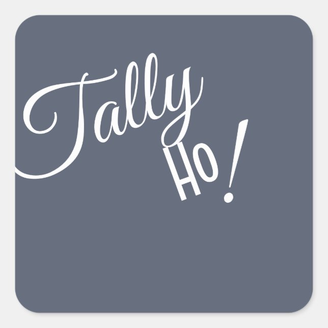 Sticker Carré tallon ho (Devant)