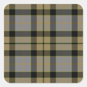 Sticker Carré Tartan patiné de MacKay